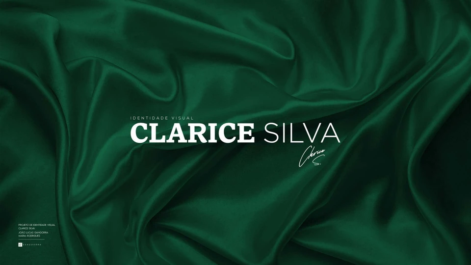 Clarice Silva · Identidade visual