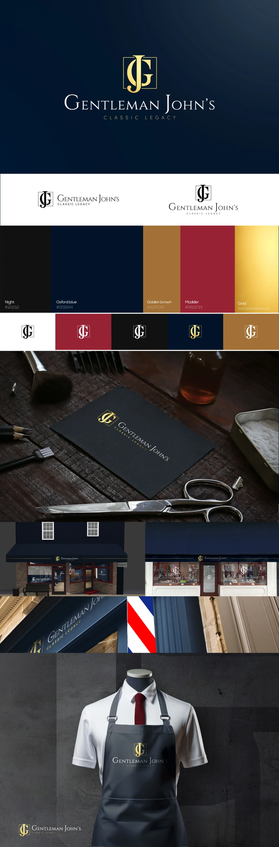 Gentleman John's · Identidade visual