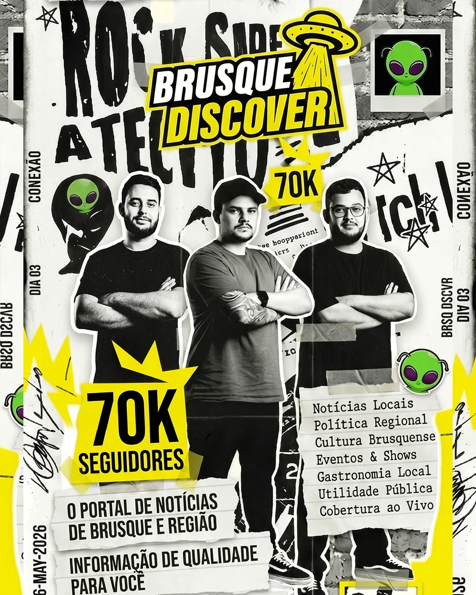 Brusque Discover · Social media