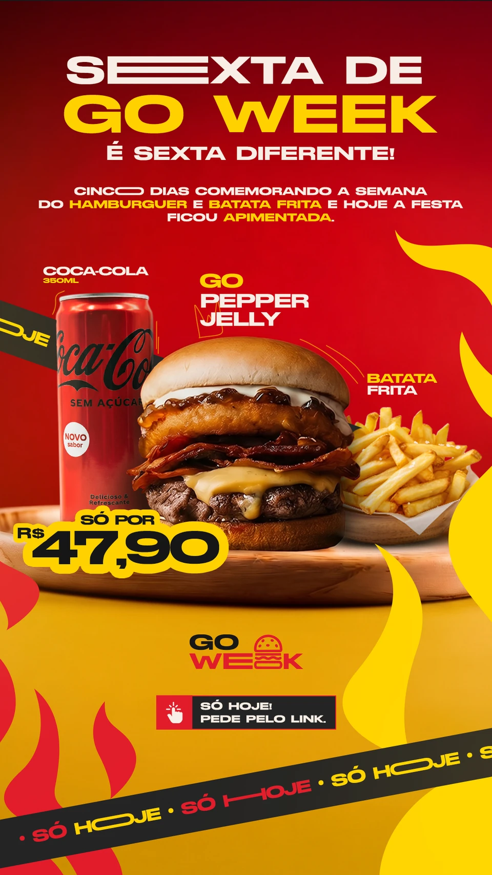 GO Burguer · Social media