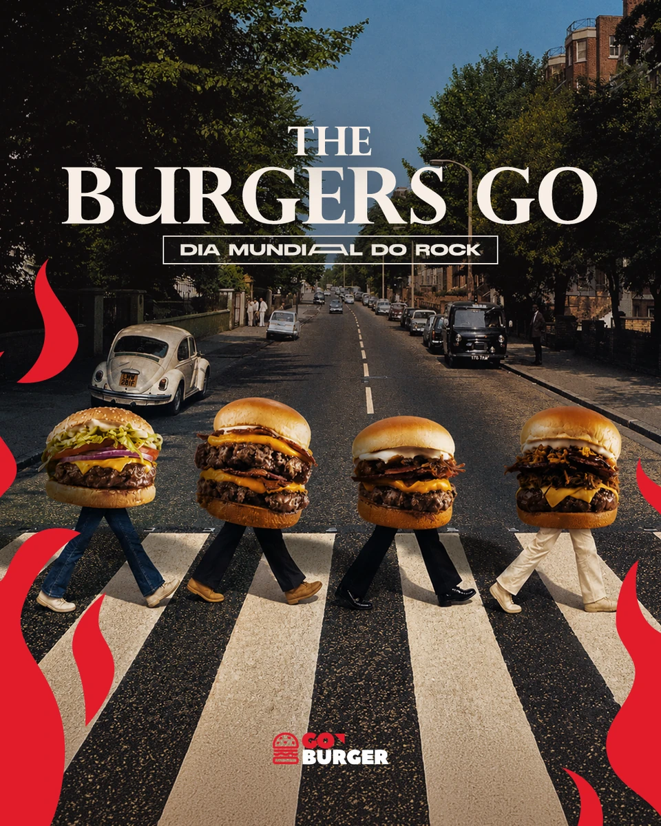 GO Burguer · Social media