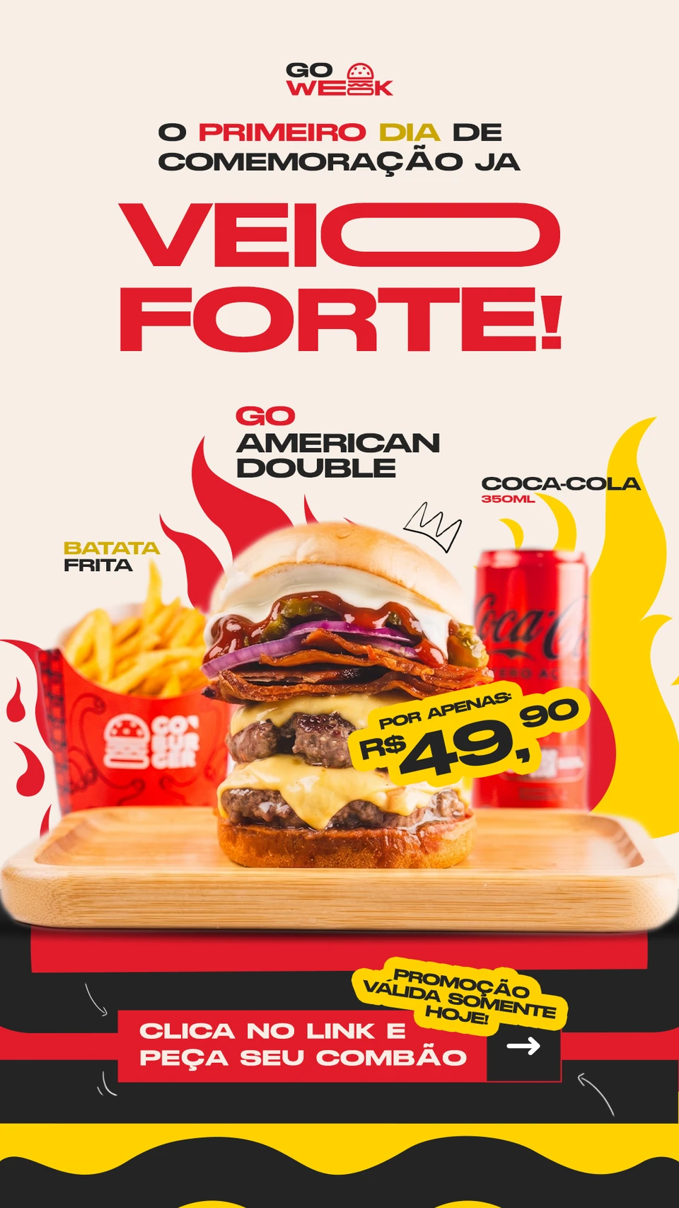 GO Burguer · Social media