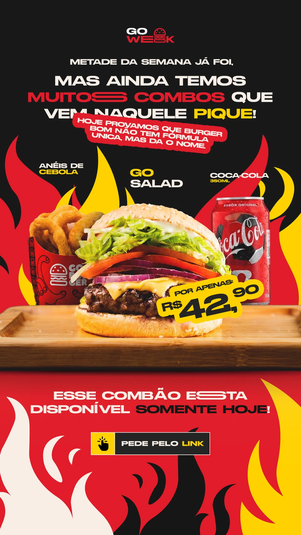 GO Burguer · Social media