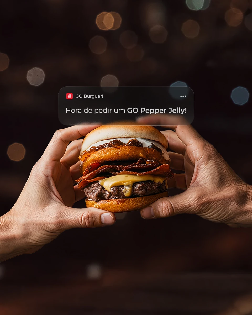 GO Burguer · Social media