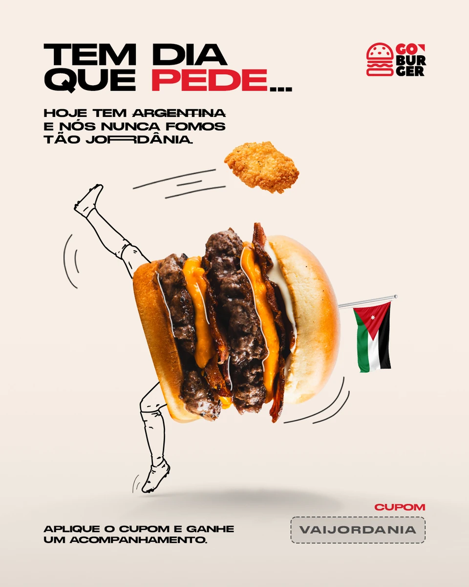 GO Burguer · Social media