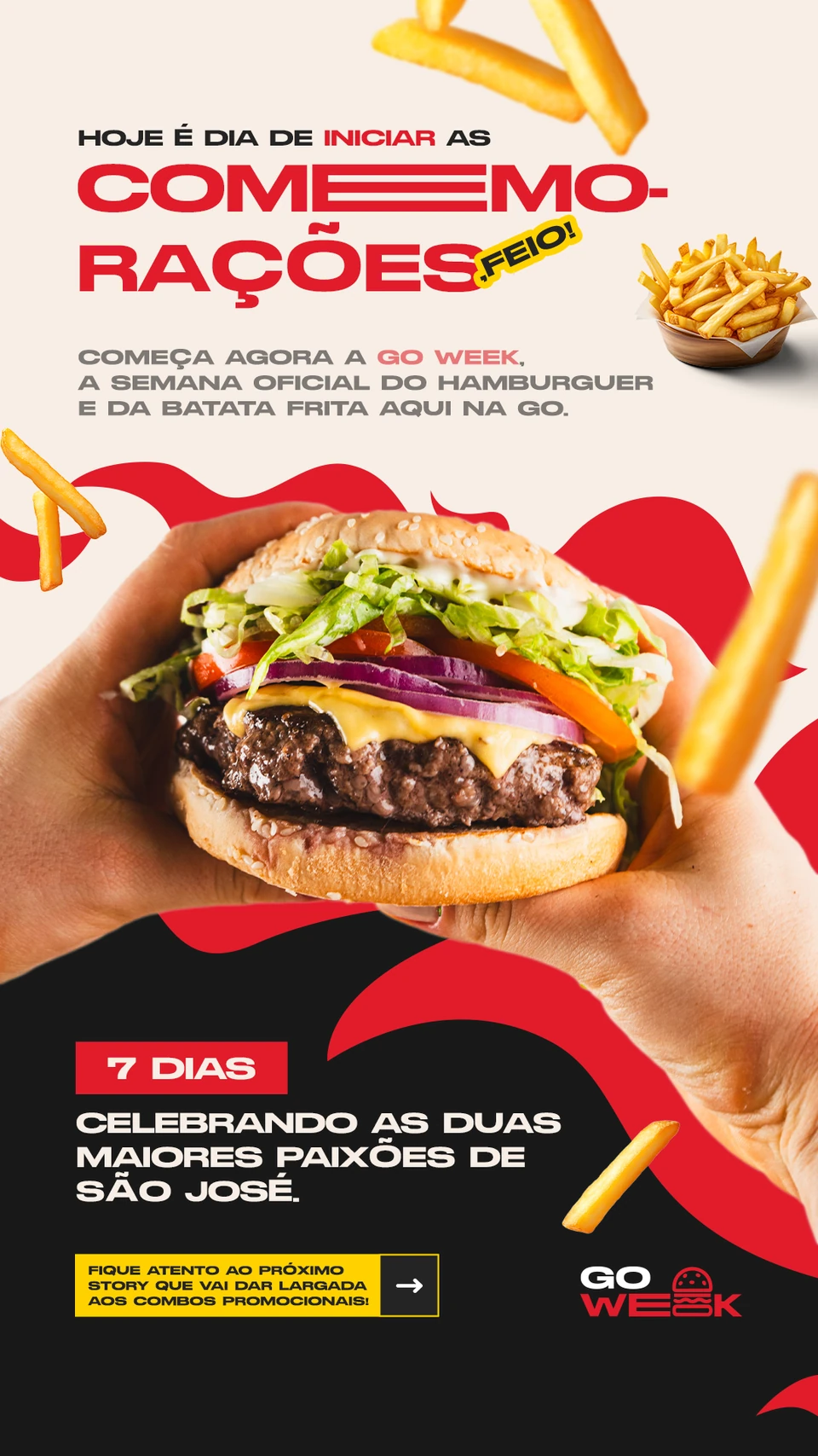GO Burguer · Social media