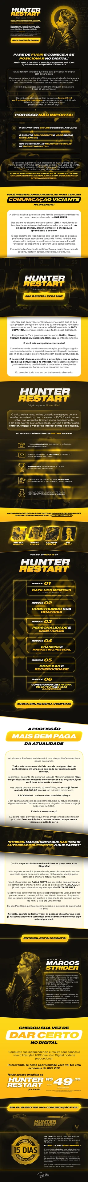 Hunter Start · Website