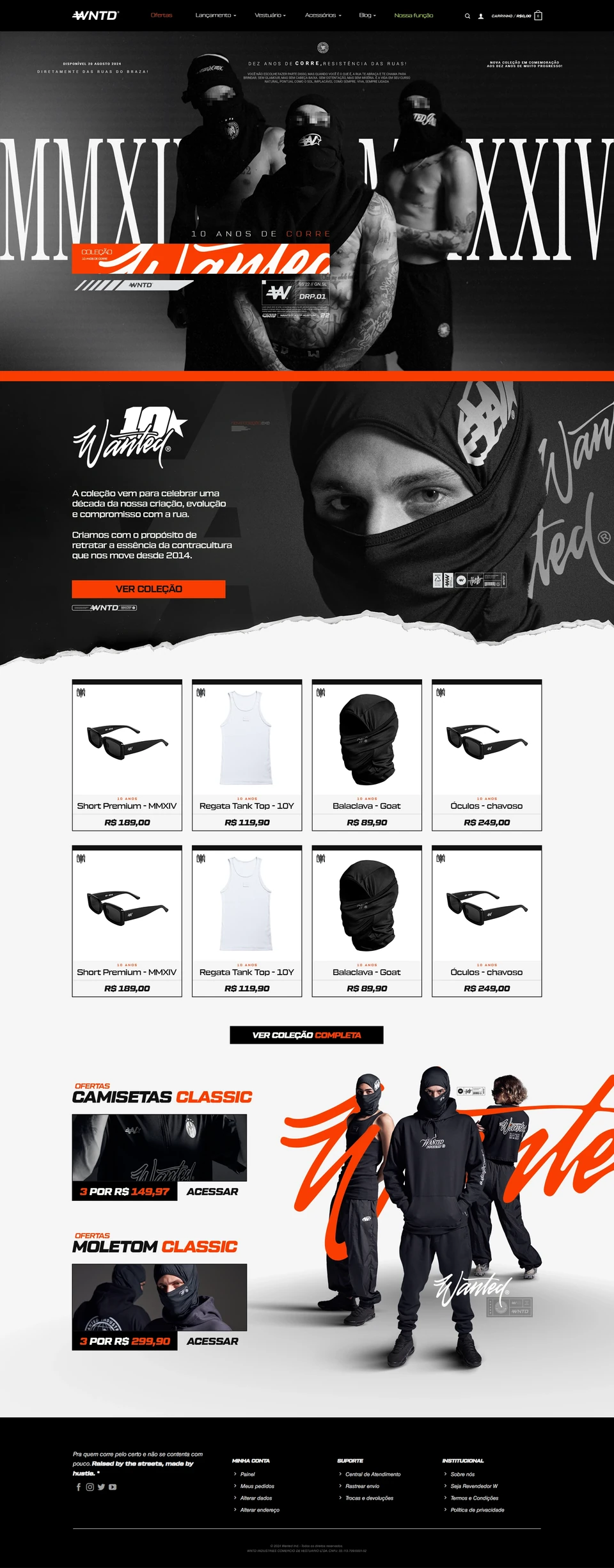 Wanted · Website